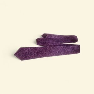 Club Room Dark Purple Floral Tie